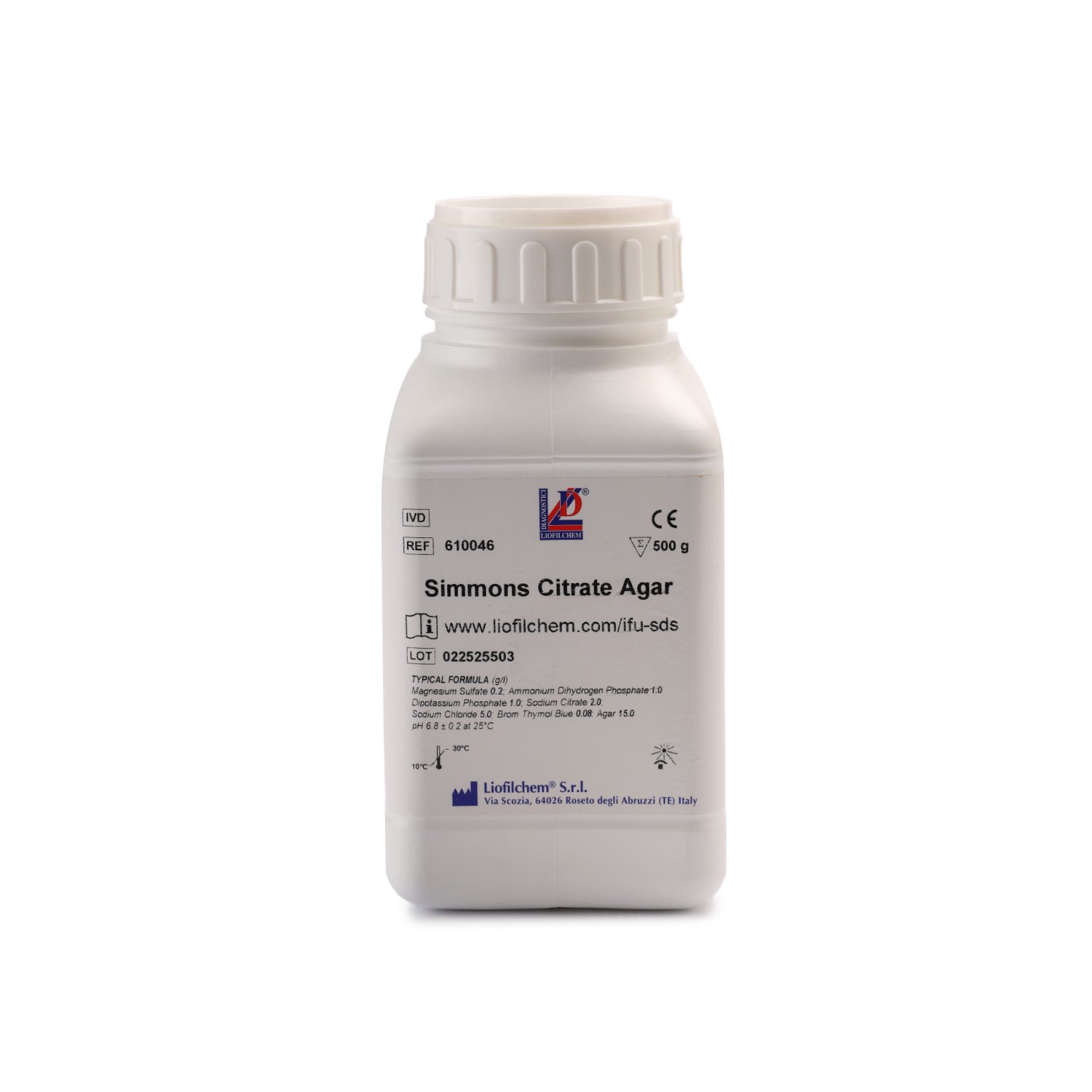 SIMMONS CITRATE AGAR